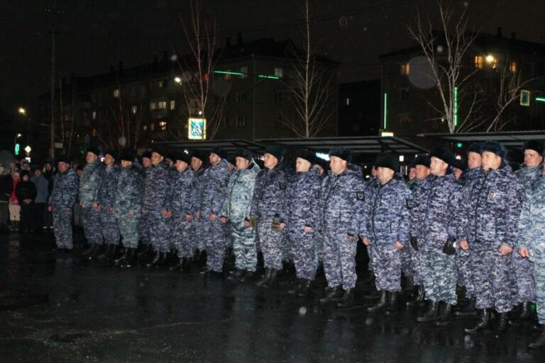 Курганская полиция отправилась на службу в особых условиях