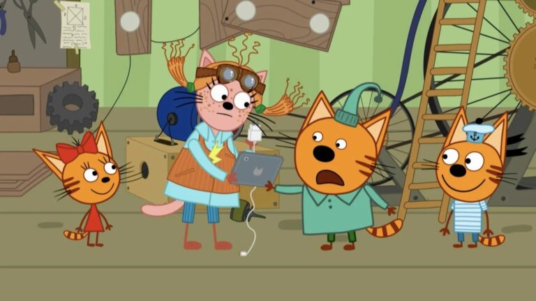 Семейный мультик в «Клумба Синема»: «Три кота. Путешествие во времени»!