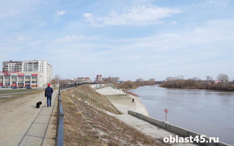 В Кургане готовят к обновлению ещё несколько участков набережной